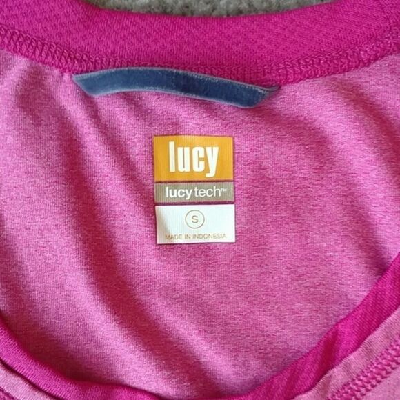 Lucy Pink Fitted Cuffed Sleeve T-Shirt - Picture 8 of 8